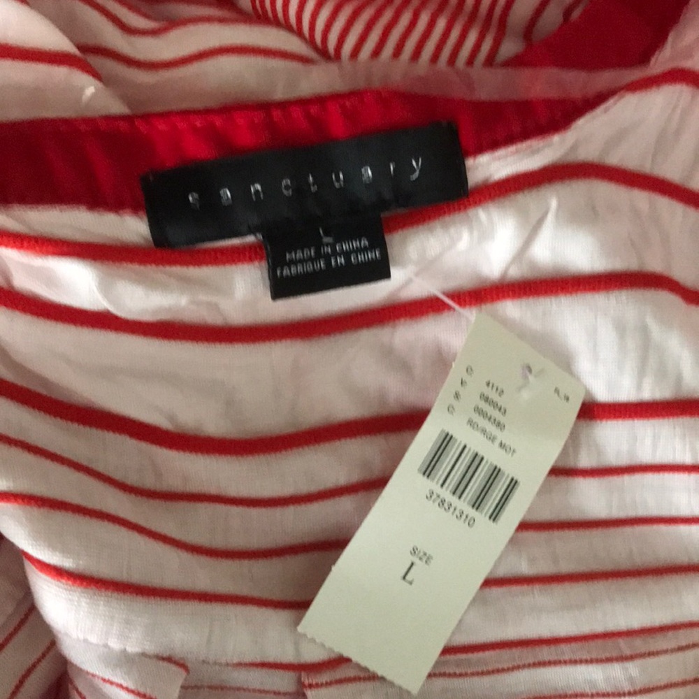 Sanctuary, Anthropologie, long or 3/4 sleeve top - Picture 4 of 9